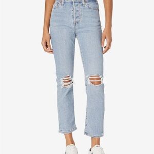Levi’s wedgie straight petite jean